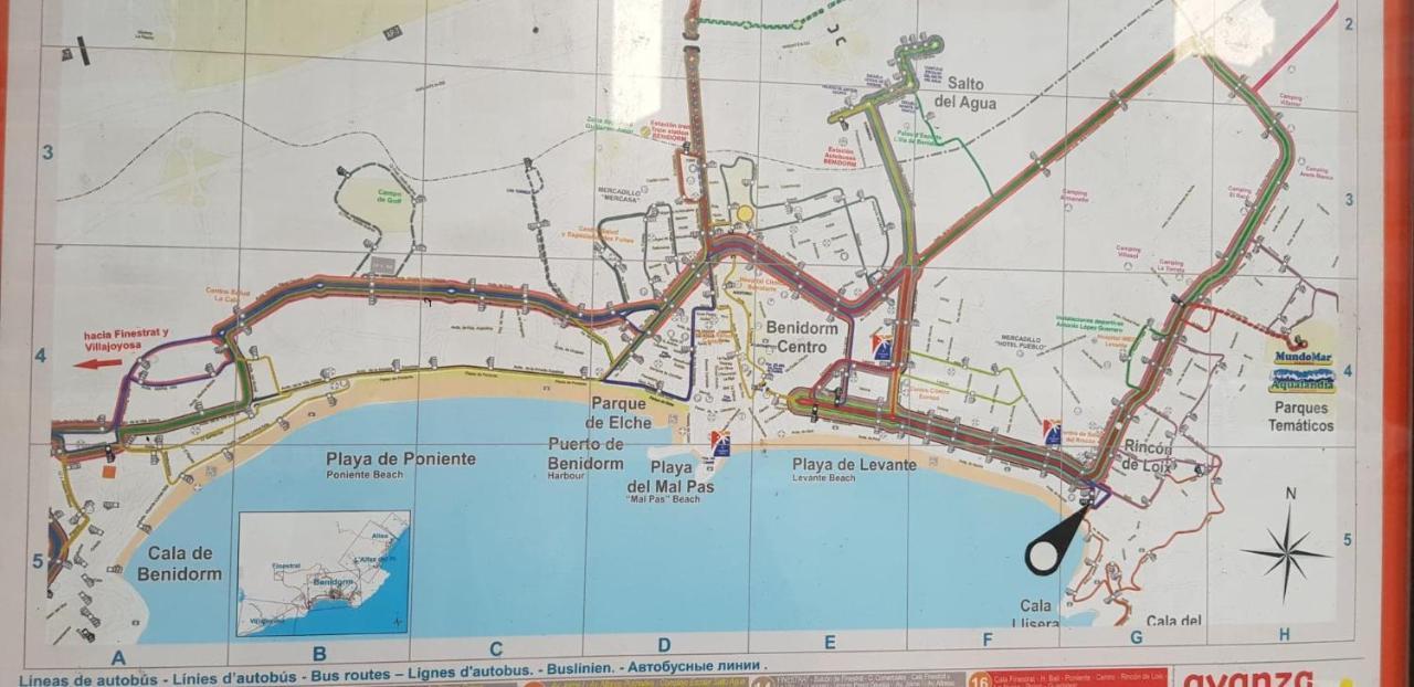 Benidorm Beach公寓 外观 照片